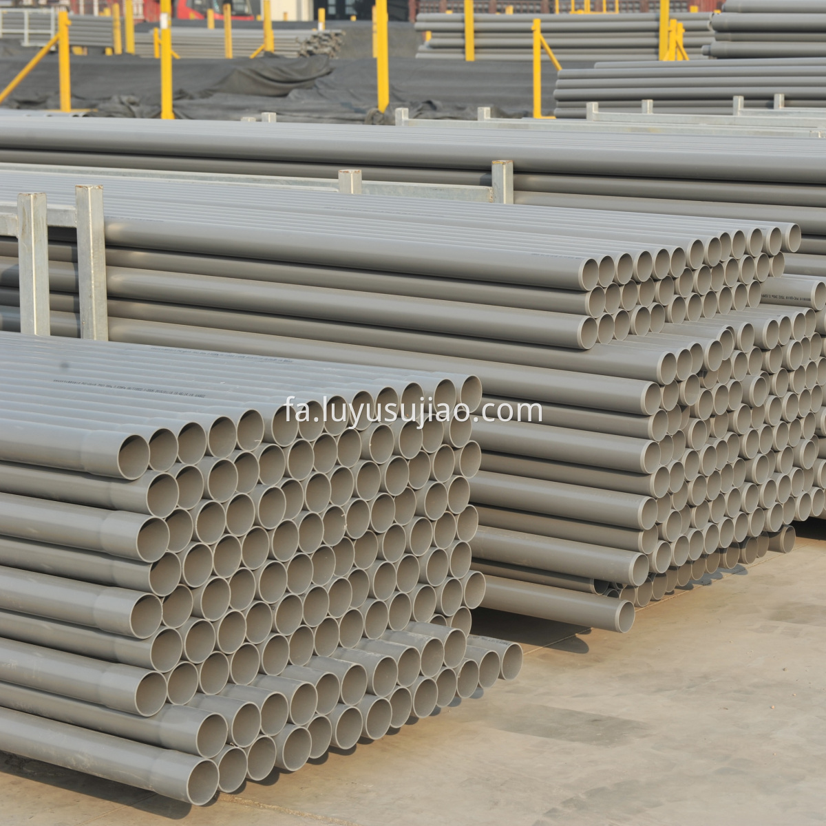 PVC-M high-impact pipes